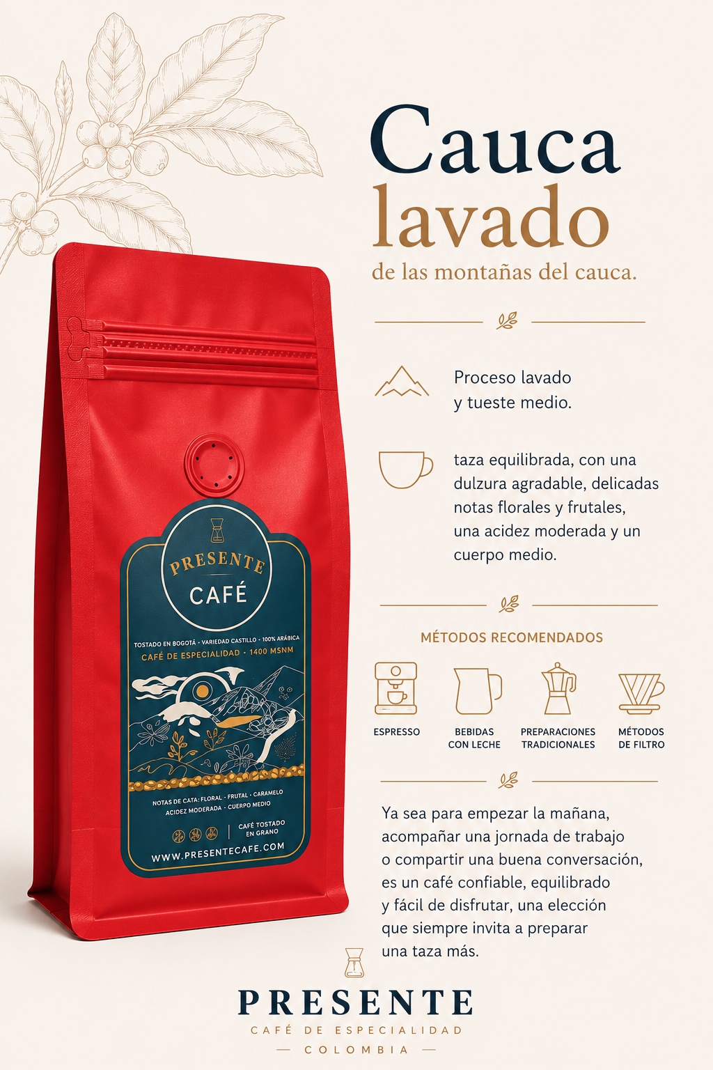 CAUCA LAVADO