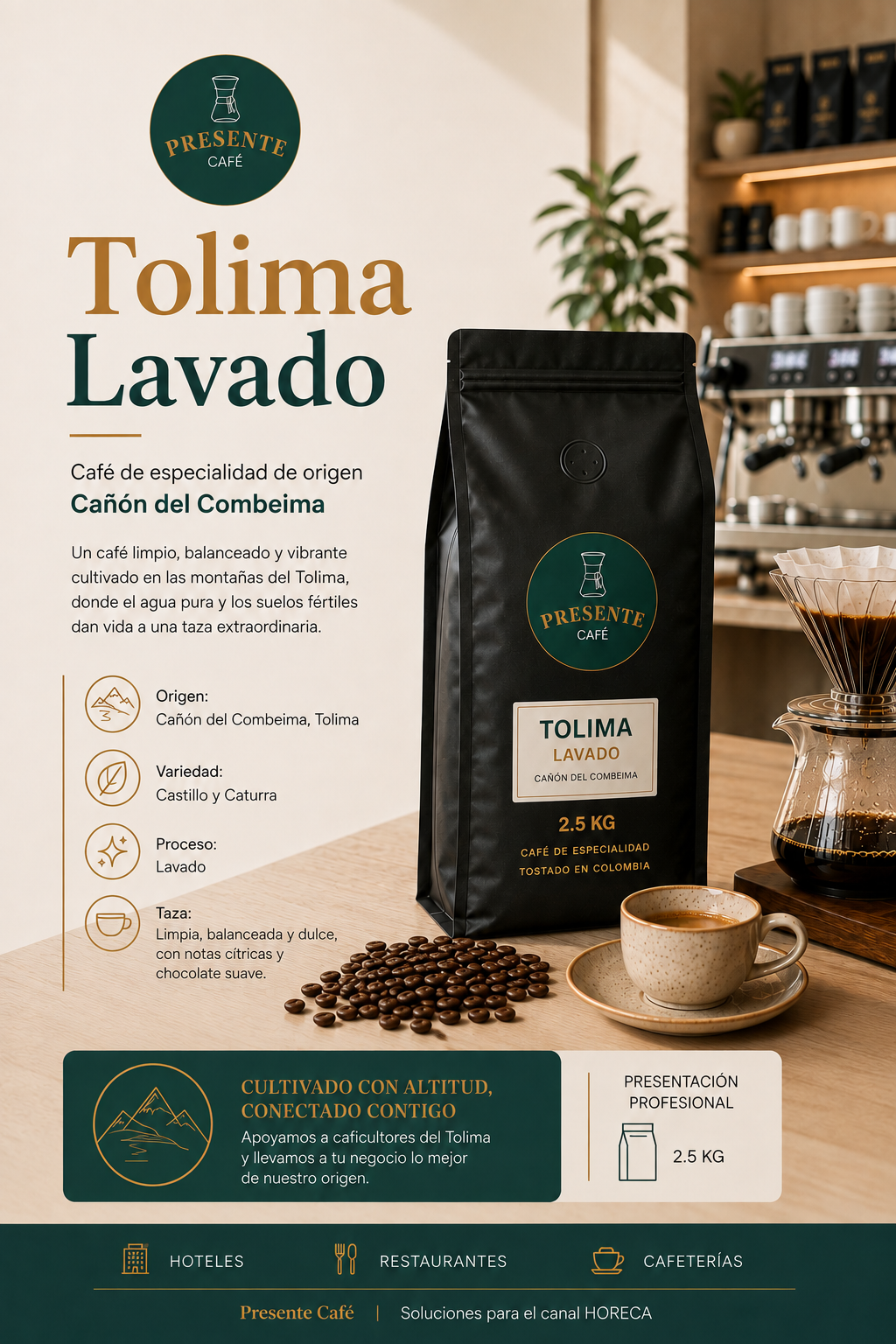 TOLIMA LAVADO 2.5 KG